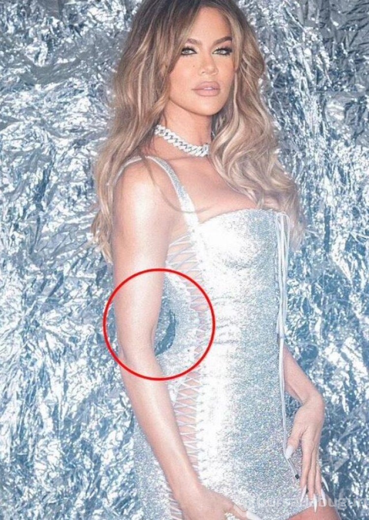 Khloe Kardashian yine rezil oldu!
