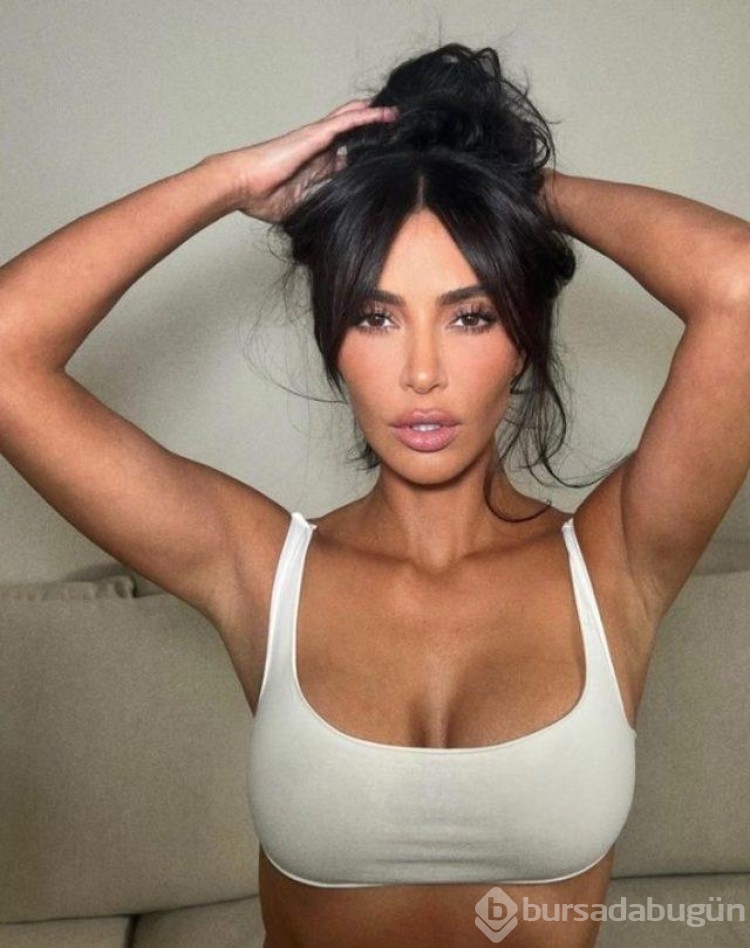 Kim Kardashian'ın yatak pozuna beğeni yağdı!
