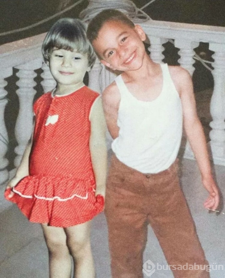 İrem Derici, sevgilisiyle çocukluk fotoğrafını birleştirdi
