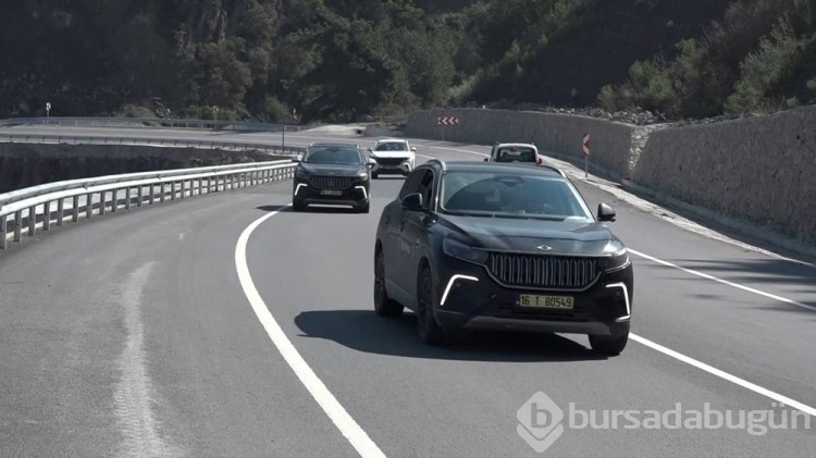 Türkiye'nin yerli otomobili Togg Bursa yollarında görüntülendi