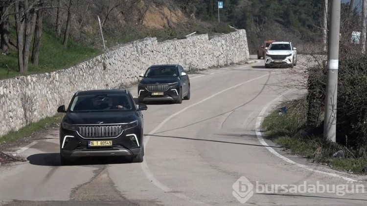 Türkiye'nin yerli otomobili Togg Bursa yollarında görüntülendi