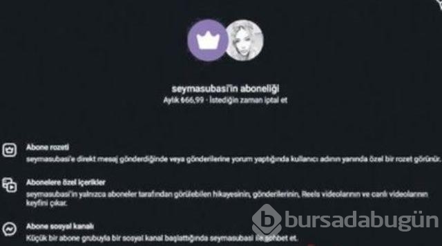 Artık Şeyma Subaşı'nın sosyal medya paylaşımları paralı! 