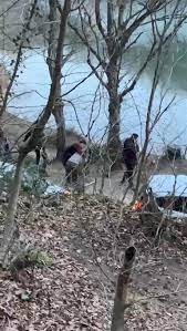 Ormanda dehşet dolu anlar!