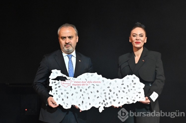 Bursa Büyükşehir Belediyesi'nin katkılarıyla düzenlenen etkinlik: Vatan 'Ana'dolu olunca