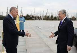 Cumhurbaşkanı Recep Tayyip Erdoğan, Kazakistan Cumhurbaşkanı Kasım Cömert Tokayev ile görüştü