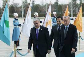 Cumhurbaşkanı Recep Tayyip Erdoğan, Kazakistan Cumhurbaşkanı Kasım Cömert Tokayev ile görüştü