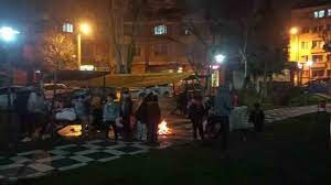 Vatandaşlar evlerine girmeye korkuyor