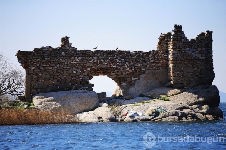 Suyu çekilen Bafra Gölü yağışların ardından eski haline döndü