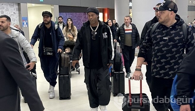 Ronaldinho İstanbul'da