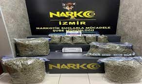 44 kilo 600 gram esrar ele geçirildi