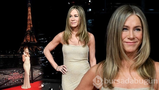 Jennifer Aniston Paris şıklığıyla tam not aldı