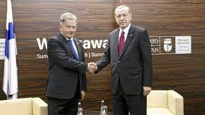Finlandiya Cumhurbaşkanı Niinistö Ankara'da