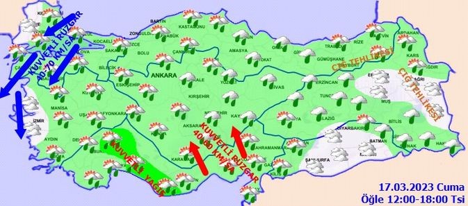 Meteoroloji'den sağanak ve fırtına uyarısı!