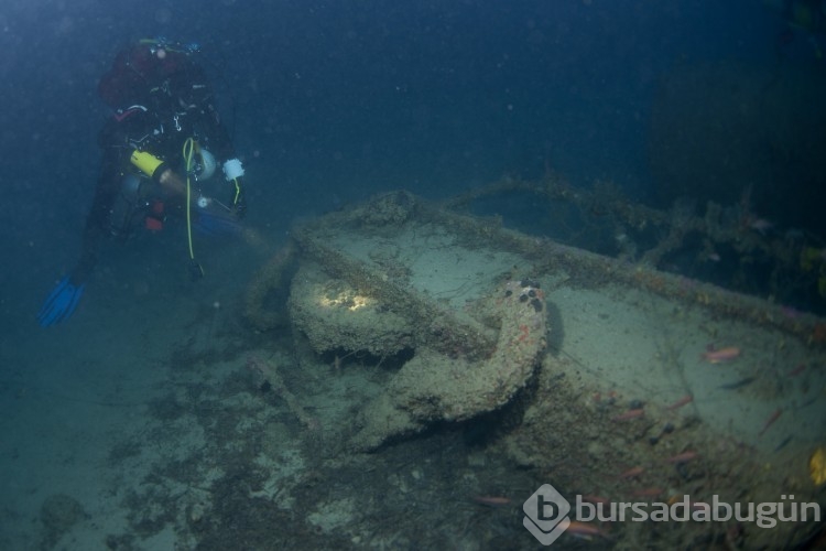 Çanakkale Savaşları'ndan kalma gemiler görüntülendi