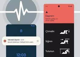 Deprem erken uyarı sistemi açıklaması!
