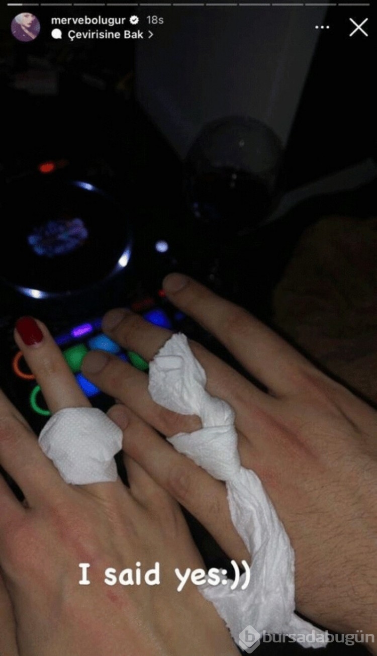 Merve Boluğur'a yine evlilik teklifi 
