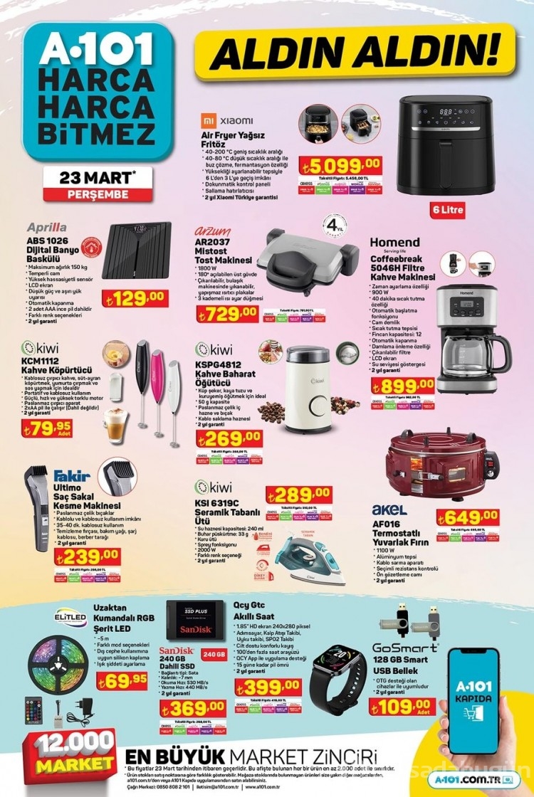 A101 kataloğunda elektrikli moped!