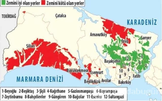 Celal Şengör İstanbul'da depreme dayanıksız ve zemini en kötü ilçeleri açıkladı!