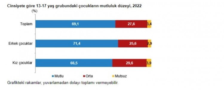 TÜİK, 2022 yılı çocuk araştırması sonuçları