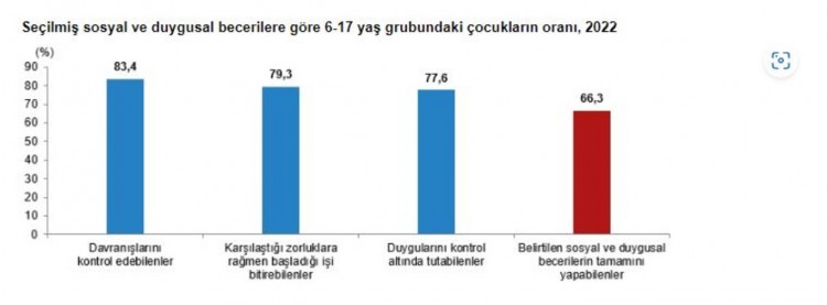 TÜİK, 2022 yılı çocuk araştırması sonuçları