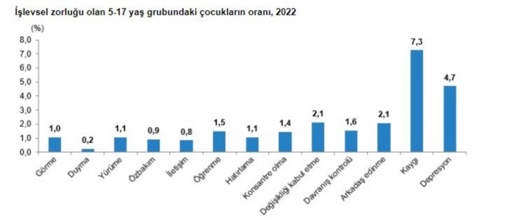TÜİK, 2022 yılı çocuk araştırması sonuçları
