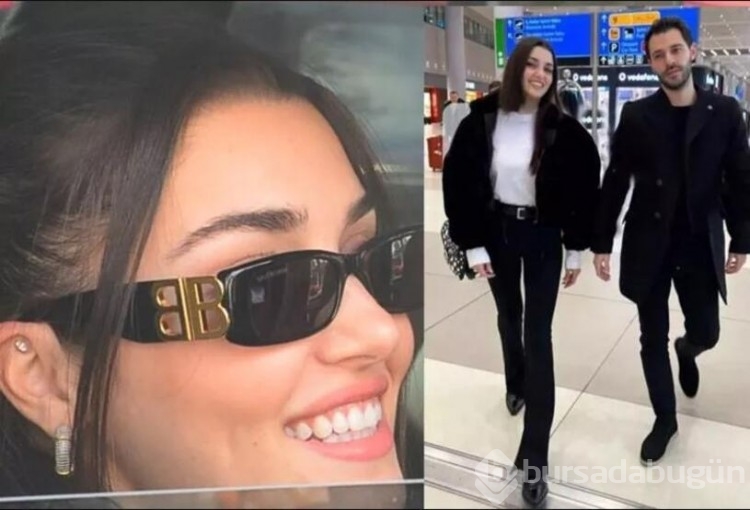 Başarılı oyuncu Hande Erçel aşk sorularından adeta koşarak kaçtı!