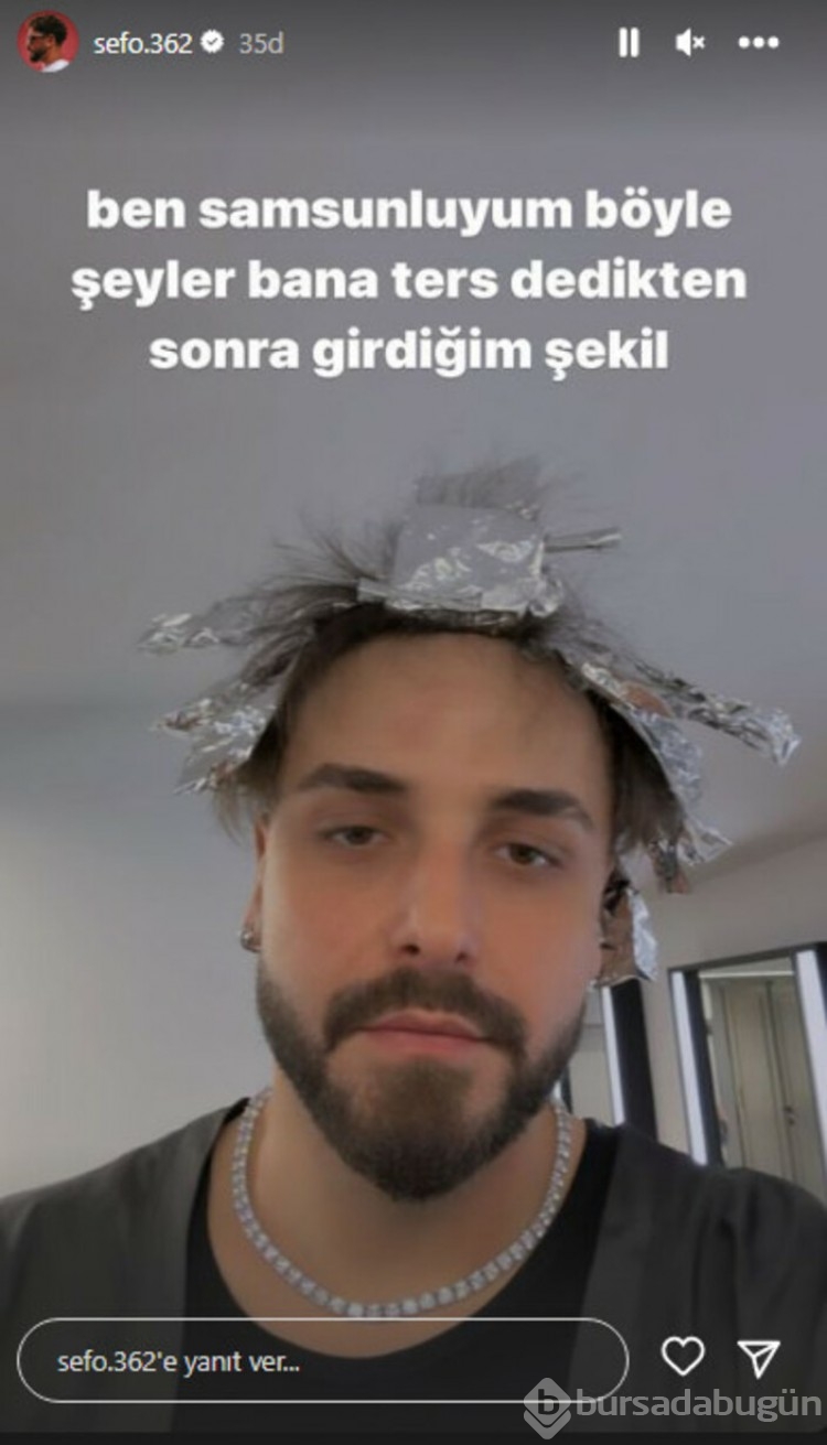 Sefo kuaförden paylaşım yaptı