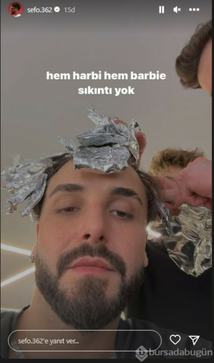 Sefo kuaförden paylaşım yaptı