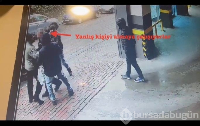 İş insanının kaçırıldığına dair görüntüler ortaya çıktı!