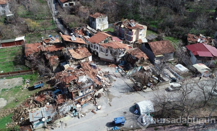 Yeşilyurt'ta 90 konak depremlerde hasar gördü
