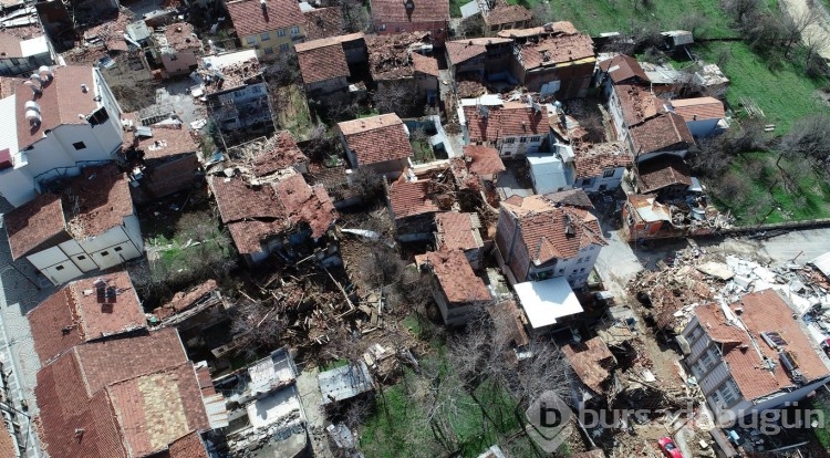 Yeşilyurt'ta 90 konak depremlerde hasar gördü