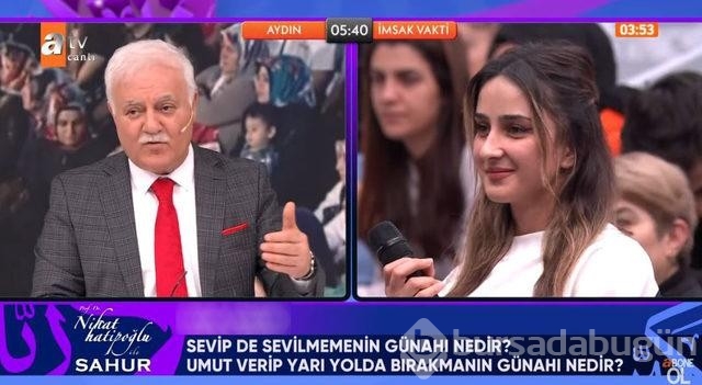 Nihat Hatipoğlu'na ilk sahurda gelen soru sosyal medyada viral oldu!