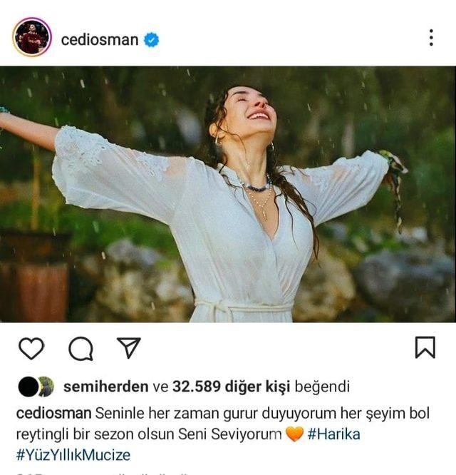 Cedi Osman'dan Eşi Ebru Şahin'e tam destek