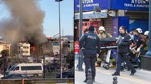 İstanbul'da 7 katlı otelde yangın: 2 ölü!