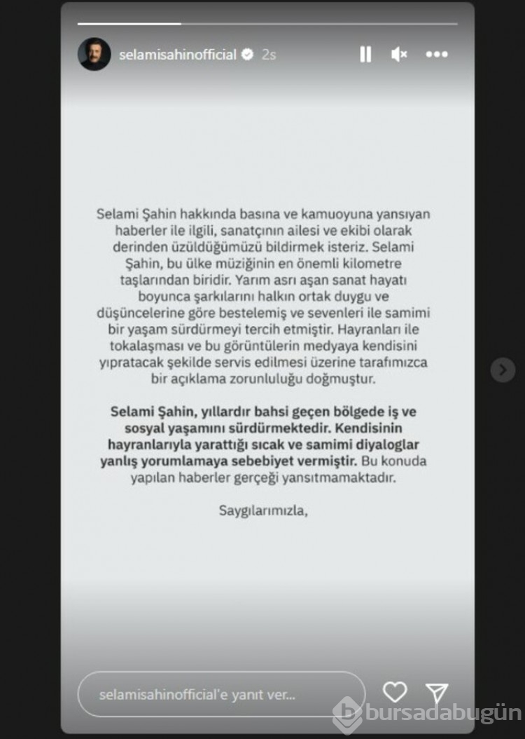 Selami Şahin 'taciz' iddialarına sessiz kalmadı
