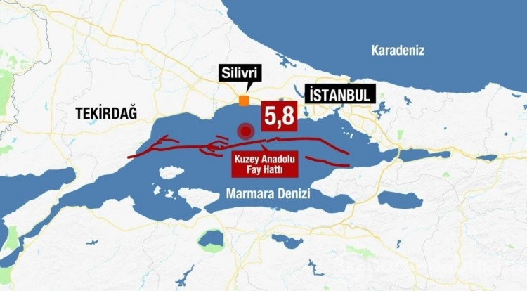 Fay hattı haritasına göre İstanbul'da en riskli ve dayanaklı ilçeler hangileri?