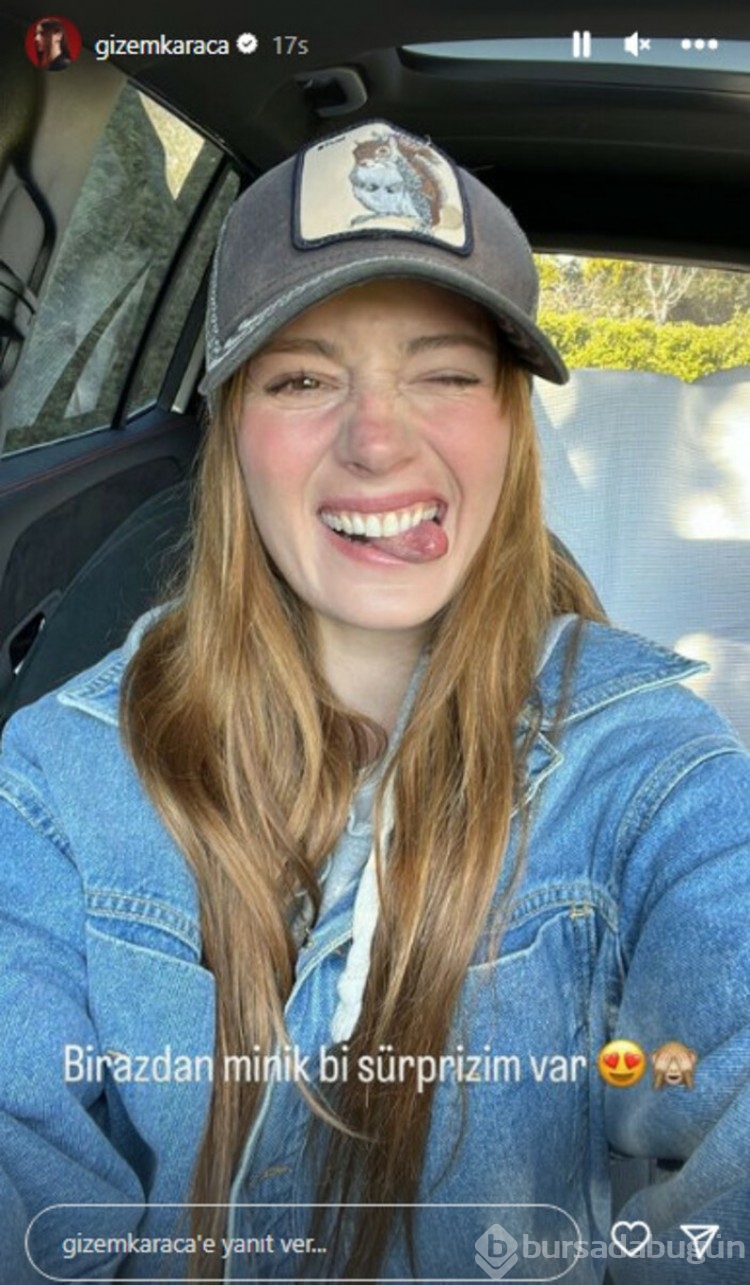 Gözlerden uzak yaşayan oyuncu Gizem Karaca doğa ile iç içe