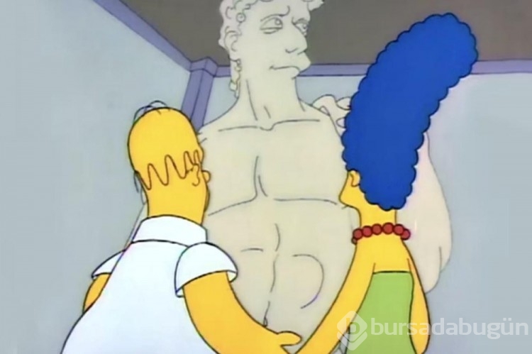 Simpsons kehanetleri Davut heykeli tartışmasını da mı öngördü?
