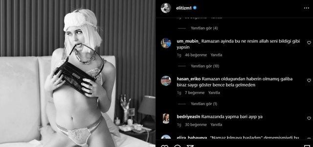 Fenomen Bahar Candan'ın yatak pozu dikkat çekti