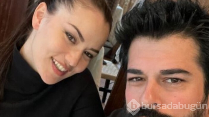 Burak Özçivit ve Fahriye Evcen çiftinden aşk pozu
