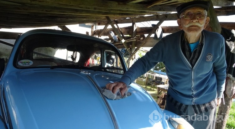 1962 model vosvosuna gözü gibi bakıyor