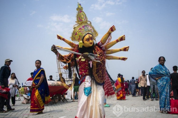 Hindistan'da Ashoka Ashtami Festivali kutlandı