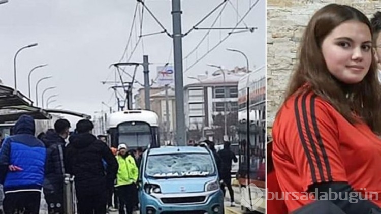 Tramvay yoluna girdi! Kader öldü!