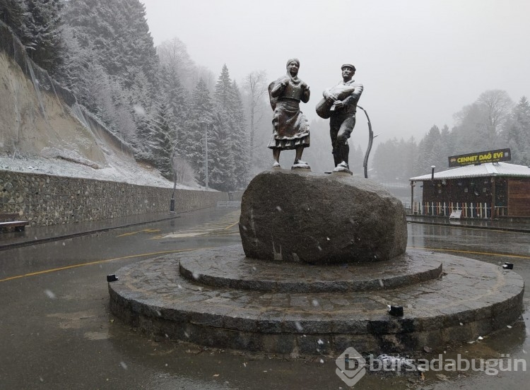Rize'nin Ayder Yaylası beyaza büründü