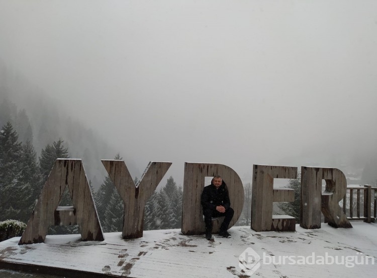 Rize'nin Ayder Yaylası beyaza büründü