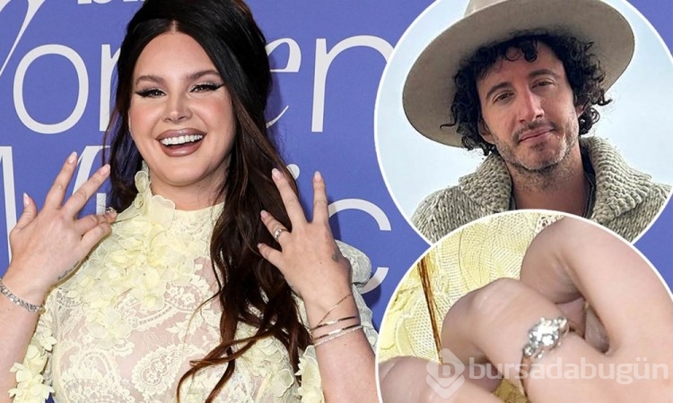 Ünlü şarkıcı Lana Del Rey müzisyen Evan Winiker ile nişanlandı