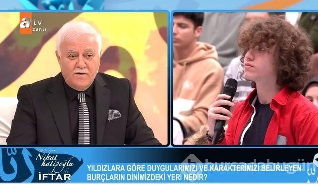 Nihat Hatipoğlu İle İftar programında burç sorusu!