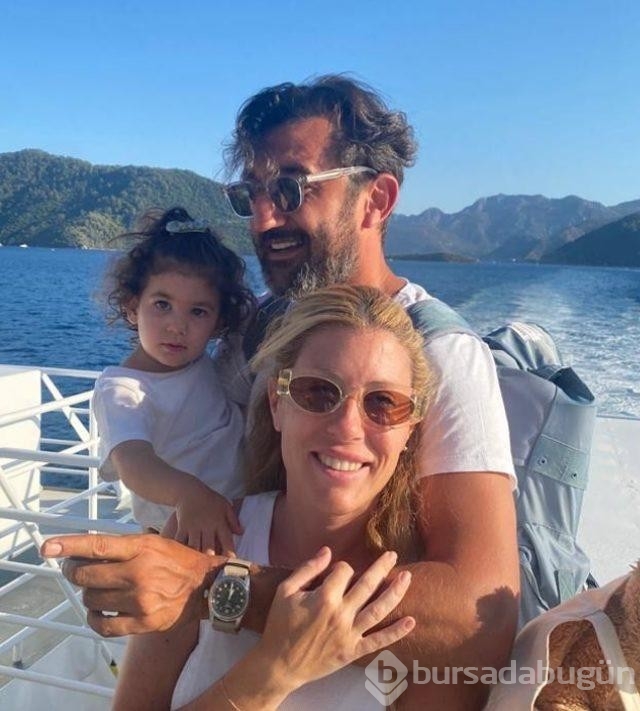 Oyuncu Necip Memili'nin eşi güzelliğiyle büyüledi