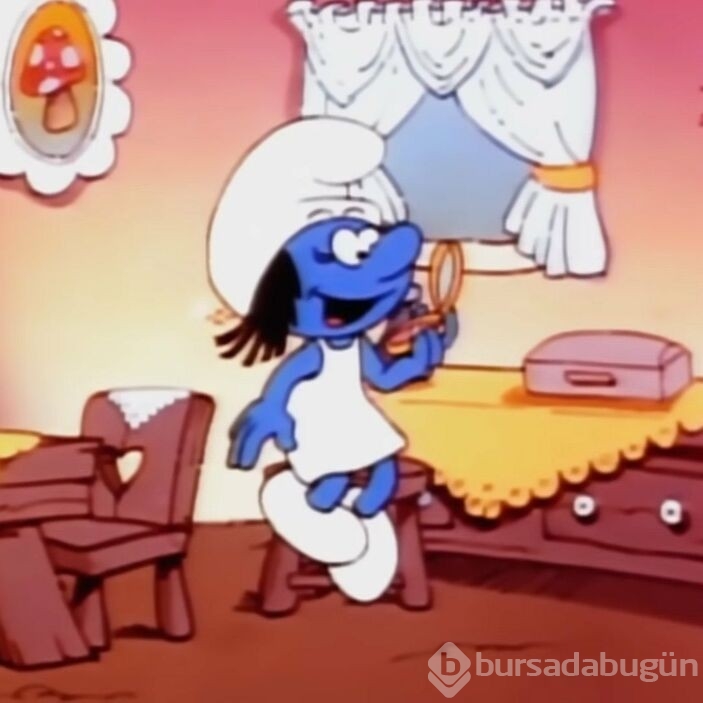 Şirinler'in şirine'si çakma sarışın çıktı