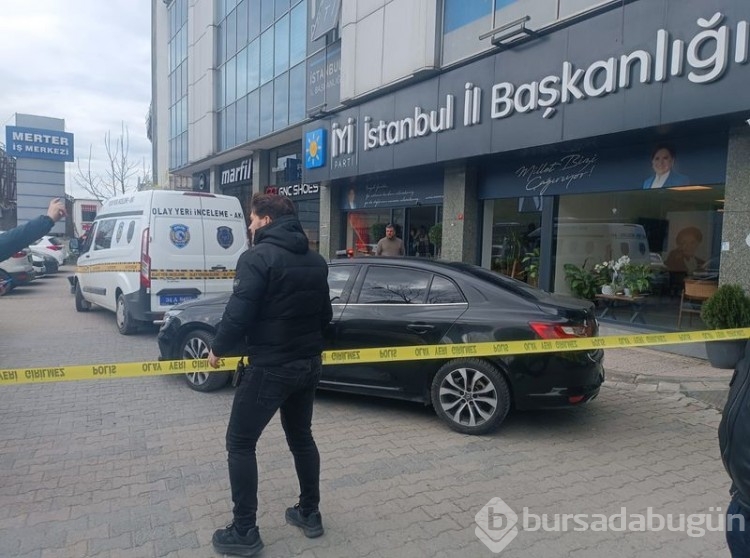İYİ Parti İstanbul İl Başkanlığı'na silahlı saldırı